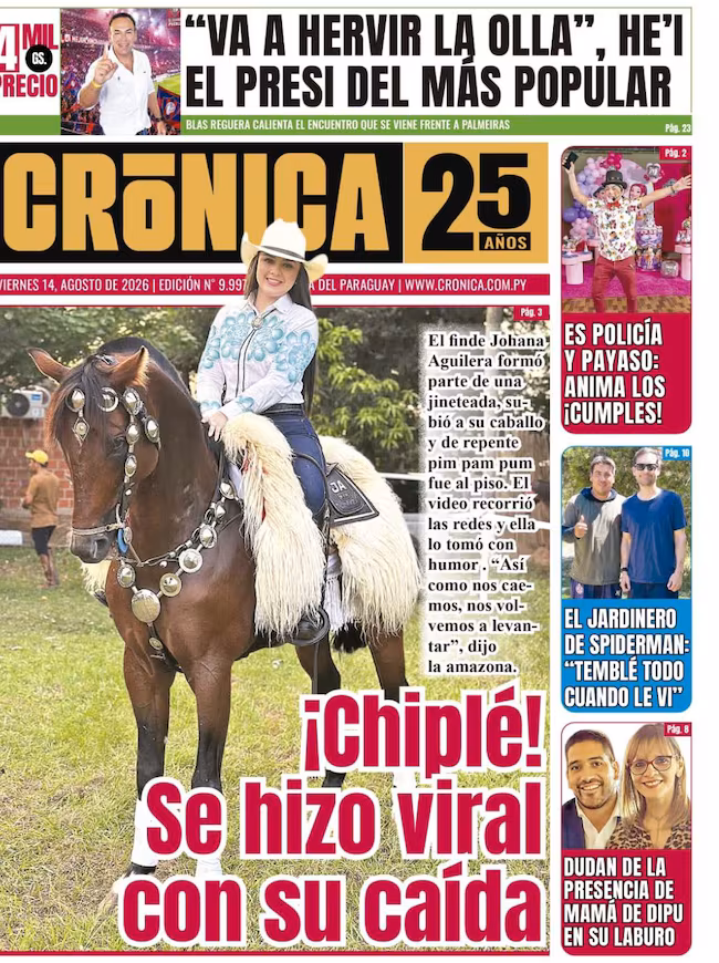 Tapa de Crónica