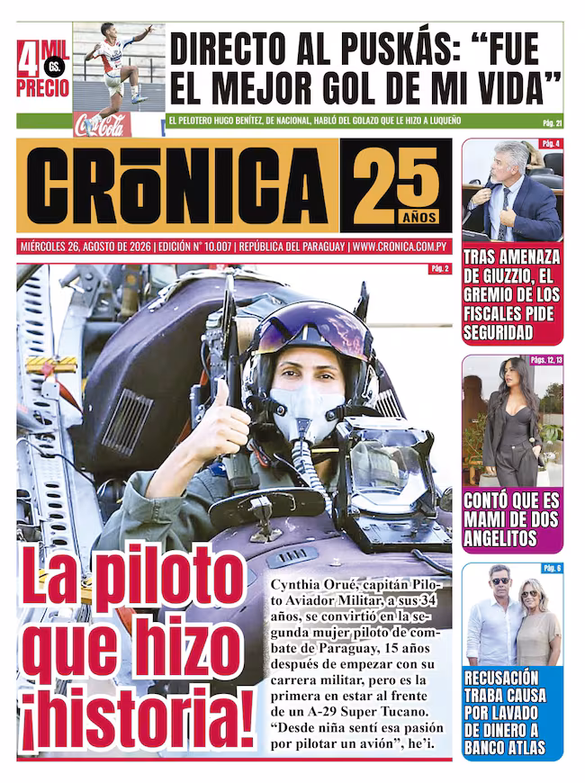 Tapa de Crónica