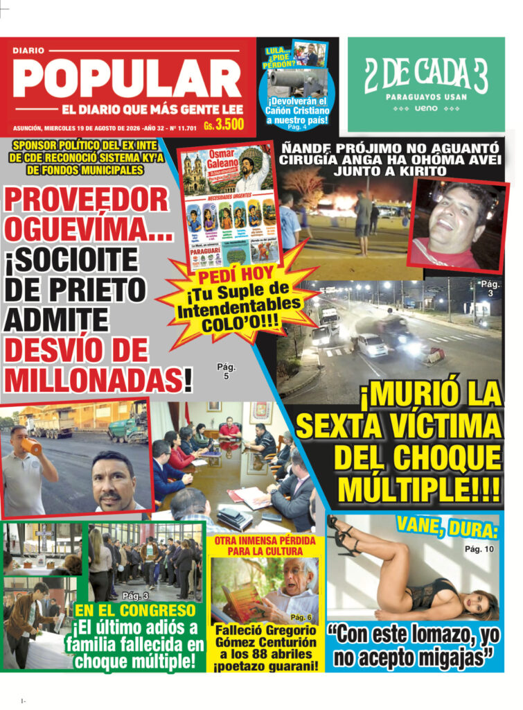Tapa de Popular