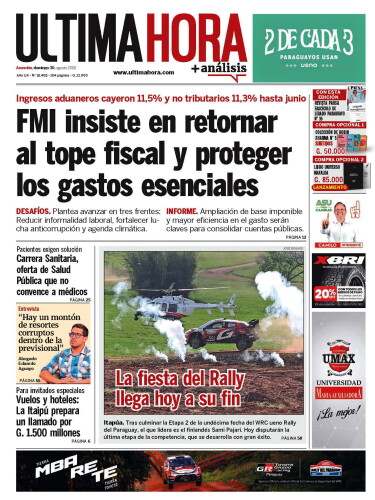 Tapa de Última Hora
